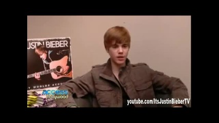 - Justin Bieber интервю - Access Hollywood (december 2010) 
