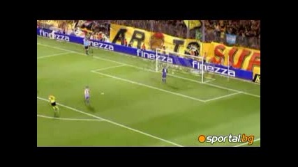 16.9.2010 Арис - Атлетико Мадрид 1 - 0 Лига Европа групова фаза 