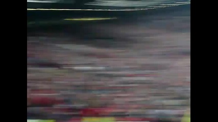Бербатов гол видео от трибуните Manchester United 5 - 0 Birmingham 