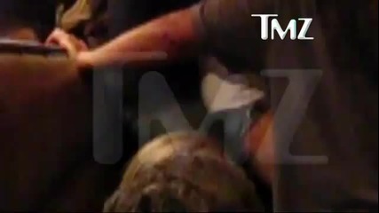 Miley Cyrus Giving A Lap Dance To 45 Year Old Man 