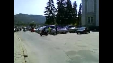 Обиколка на моторджиите - мото - събор В. Търново - 2010 