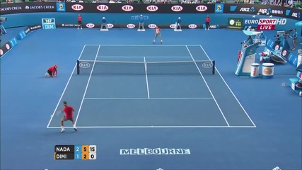 Nadal vs Dimitrov - Australian Open 2014 - Part 2!