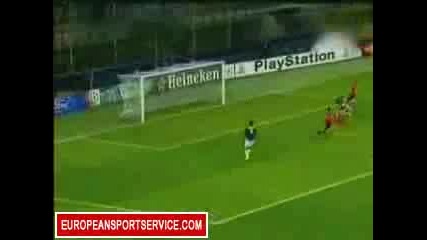 Inter - Cska Moscow 4 - 2 Uefa Champions Lea
