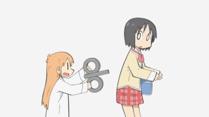 [анимаинк] Nichijou - 26край [bgsubs]