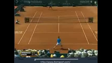 Rafa Nadal vs Verdasco - Monte Carlo 2010 Final