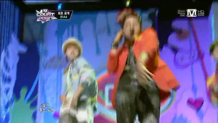 (hd) B1a4 - Yesterday + What's happening ~ M Countdown (09.05.2013)