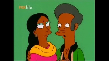 The Simpsons Хоумър помага на Апу Маджула и девете им Пейзанчета Бг Аудио 