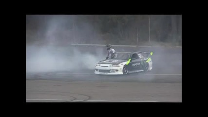 2010 Gumball 3000 - Scandinavian Race track - Team Triple Black Drifting 