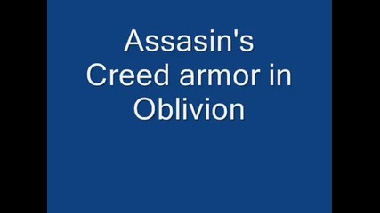 Assassin's Creed In Oblivion