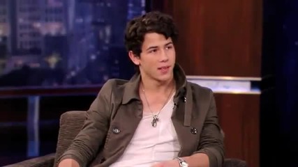 Nick Jonas Jimmy Kimmel Interview Part 1