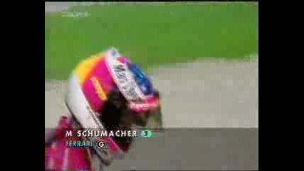 катастрофата на Михаел Шумахер и Жак Вилньов - Херес 1997