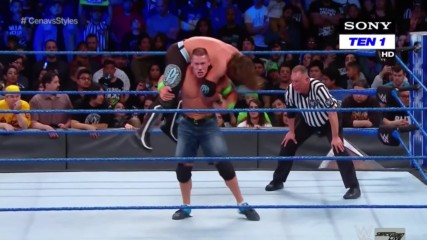 John Cena vs. AJ Styles: SmackDown LIVE, 27 February, 2018