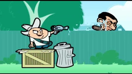 Mr Bean Animated Series Super marrow Part1 