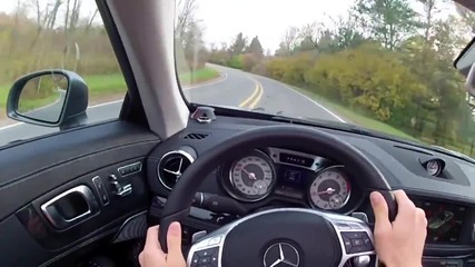 Тест драйв на Mercedes - Benz Sl550 Roadster !