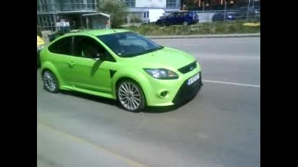 Lamborghini Gallardo и Ford Focus Rs 