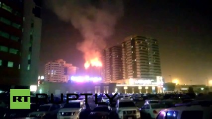 UAE: Sharjah skyscraper engulfed in flames