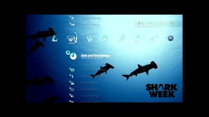 Dynamic Shark Week Theme now available on Playstation®store! (480p) 