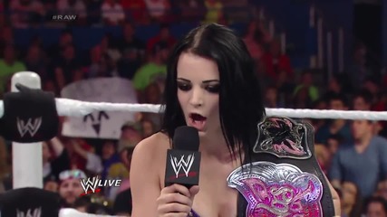 Paige vs. Aj Lee - Divas Championship Match: Raw, June 30, 2014