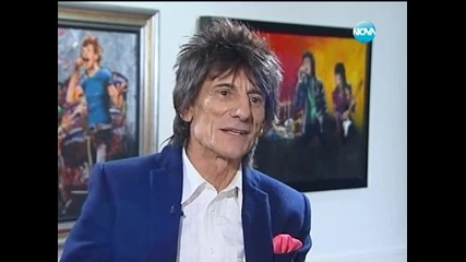 Китаристът на Rolling Stones откри изложба със свои картини
