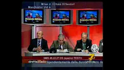 Milan - Manchester Utd 3 - 0 Crudeli