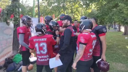 ''Черноморски пирати'' - отборът по американски футбол на Бургас!