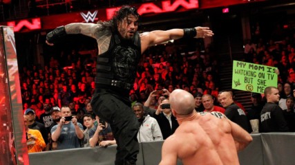 Roman Reigns vs. Cesaro - Intercontinental Championship Match: Raw, Dec. 11, 2017