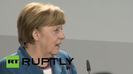 Germany: Merkel defends Germany's support for TTIP