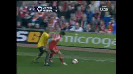 Crouch 1 - 0 - Liverpool V Arsenal