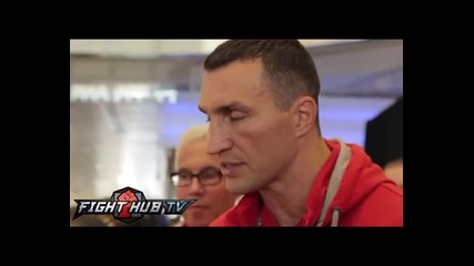 Владимир Кличко Говори За Цирковете На Шенън Бригс