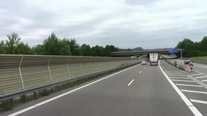 Кадри от А6 в Германия(трафик)