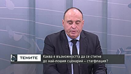 Румен Гълъбинов: Намираме се в "сляпата" зона на икономиката, най-лошият вариант за нас е стагфлация