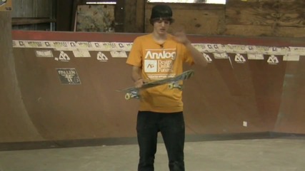 Cameron Redwine How To Kick Flip