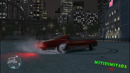 Grand Theft Auto Iv - Burnout късане на гуми 