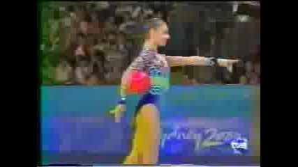 Alina Kabaeva Ball 2000 Sydney Olympics Aa