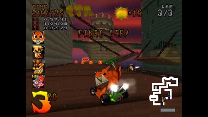 Crash Team Racing - Area Citadel City - Cortex Castle - Green Ctr Token 