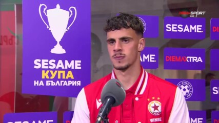 Теодор Иванов след втория полуфинал за Купата на България между ЦСКА и Лудогорец