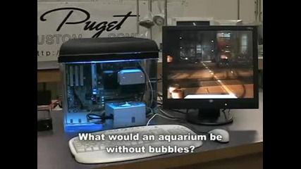 Mineral Oil Submerged Computer