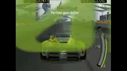 Need For Speed Pro Street drag race 14 mile in 5.47 sec