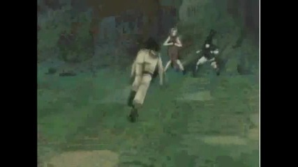 Naruto and Sasuke vs Oboro