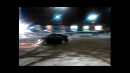 Mercedes C320 Snow Drift
