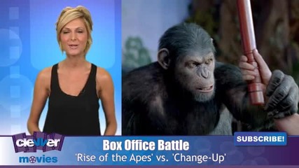 Box Office Battle Rise of the Planet of the Apes vs. The Change-up
