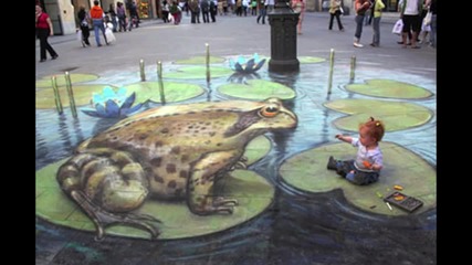Вижте едни от най-страхотните 3d Street Аrt илюзии!