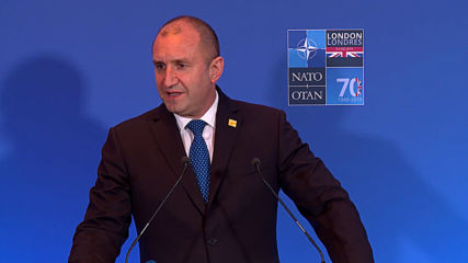 Изказването на президента Румен Радев след участието в срещата на върха на НАТО в Лондон