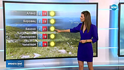 Прогноза за времето (18.10.2019 - централна емисия)