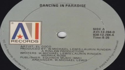 El Coco--dancing In Paradise-1978 Classic Disco