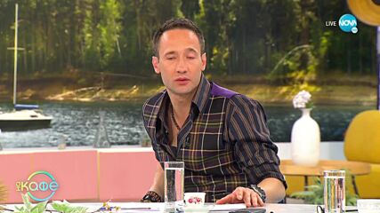 Калина Мавродиева и Юлий Таков с покана за изложба - „На кафе” (24.03.2022)