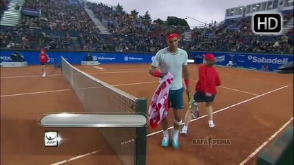 Nadal vs Raonic - Barcelona 2013