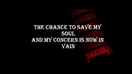 Pantera - Cemetery Gates [текст]