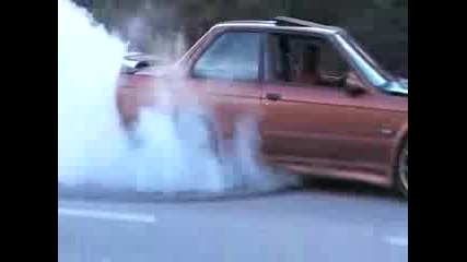 Mtt Extreme Orange Bmw E30 Turbo Burnout