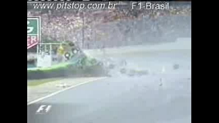 Fernando Alonso - Разбиване 